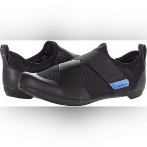 Shimano IC100 Black Indoor Round Toe Cycling Shoes. EU 39.